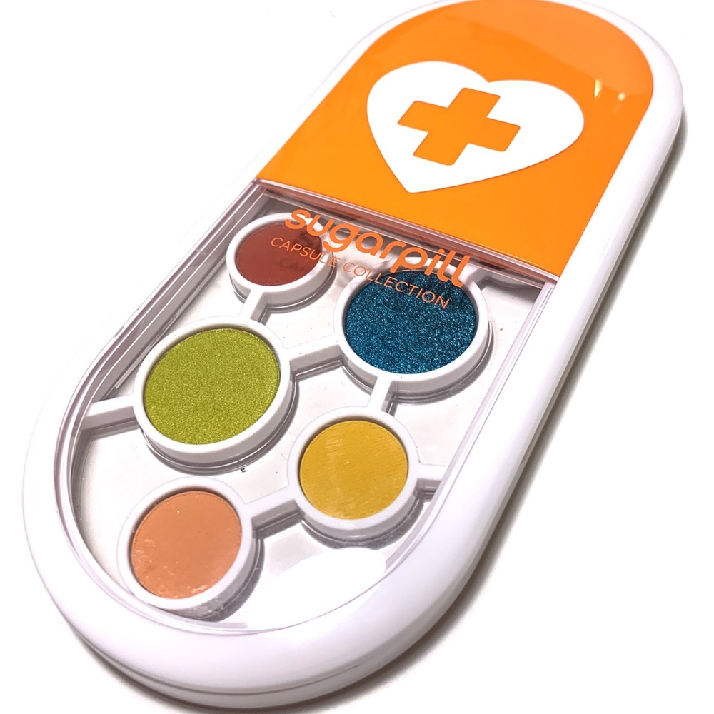 NWOB Sugarpill Capsule C2 Collection Eyeshadow Palette ORANGE EDITION